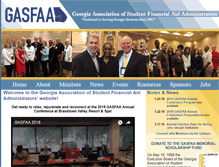 Tablet Screenshot of gasfaa.org